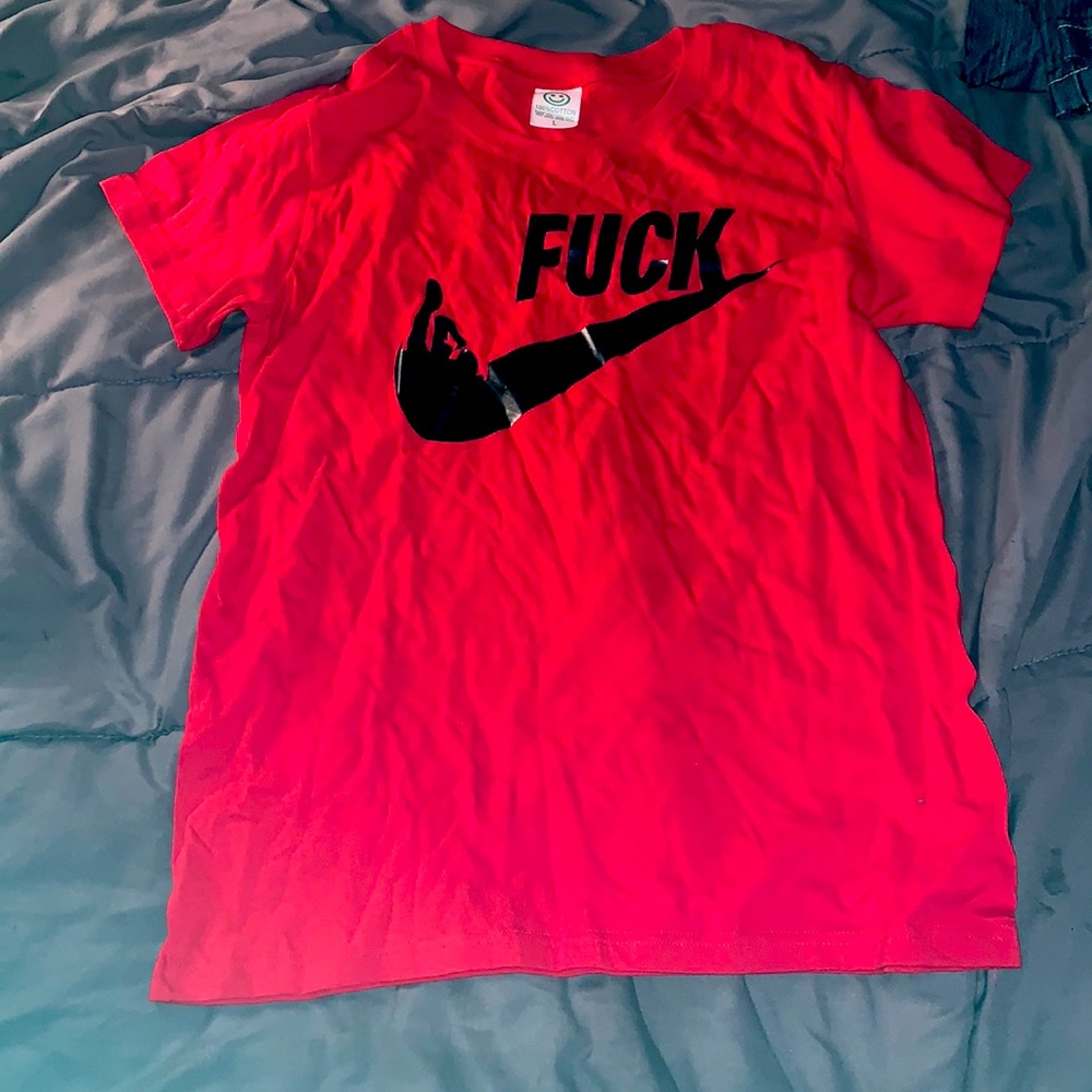 Funny T-Shirt (Nike look a like)